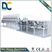 DCW-2700L + KGT-340B Tam Otomatik 30-120pcs Bebek Islak Mendil Üretim ve Paketleme Makinesi