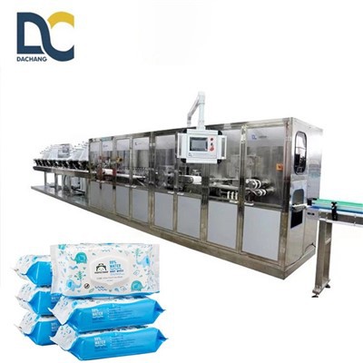 OEM Bireysel Sarılmış Islak Mendil Makinası